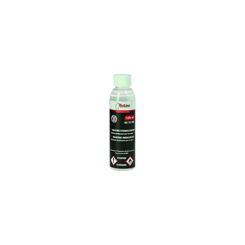 SOLUTION HYDROALCOOLIQUE 125 ML