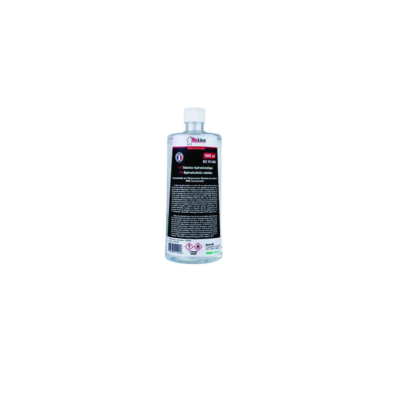 SOLUTION HYDROALCOOLIQUE EN FLACON 500 ML