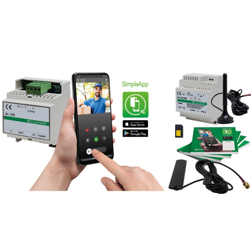 BE SMART- KIT CONNECTE MODULE DE RENVOI D'APPEL ROUTEUR 4G