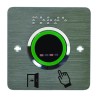 CAPTEUR IR LUMINEUX ET SONORE D:38 MM 12/24V PLAQUE CARREE