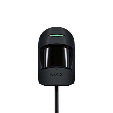 Détecteur FIBRA filaire de mouvement et bris de vitre IR avec microphone, noir