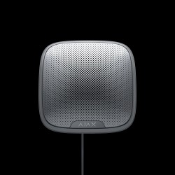 SIRENE FILAIRE INTERIEURE/EXTERIEURE FLASH 113DB BLANCHE