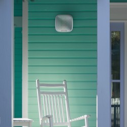 SIRENE FILAIRE INTERIEURE/EXTERIEURE FLASH 113DB BLANCHE