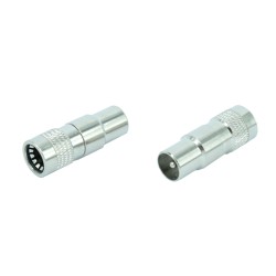 Fiche IEC Mâle 9,52mm Self...