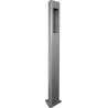 POTELET P500 ALU H 1.50M RAL9006 POUR CAP350