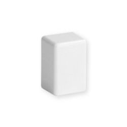 EMBOUT DE FERMETURE LM GOULOTTE 25X17 BLANC