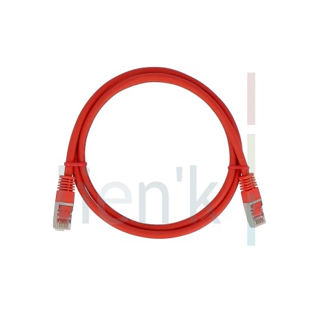 61003L-2 - CORDON CAT6 F/UTP ROUGE 0.30M (250MHZ) LSZH