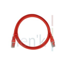 61005L-2 - CORDON CAT6 F/UTP ROUGE 0.50M (250MHZ) LSZH