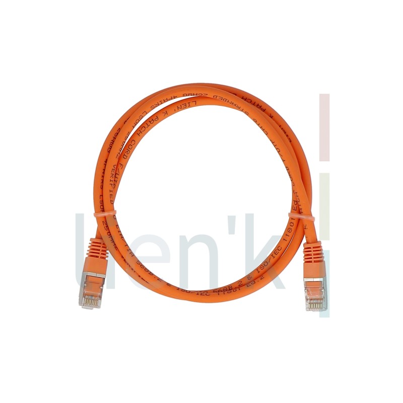 6101L-5 - CORDON CAT6 F/UTP ORANGE 1M (250MHZ) LSZH