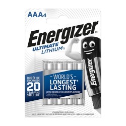 PILE LITHIUM AAA 1.5V 1250 mAh (BLISTER DE 4 PCS)