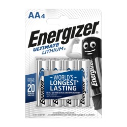 PILE LITHIUM AA 1.5V 3500 mAh (BLISTER DE 4 PCS)