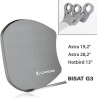 SUPPORT TETE EXTENTION G2 G3A (13°/19.2°/28.2°)