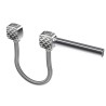 GOULOTTE ALU 1M + CAPUCHON DE FININTION POUR SERIE EFLEX