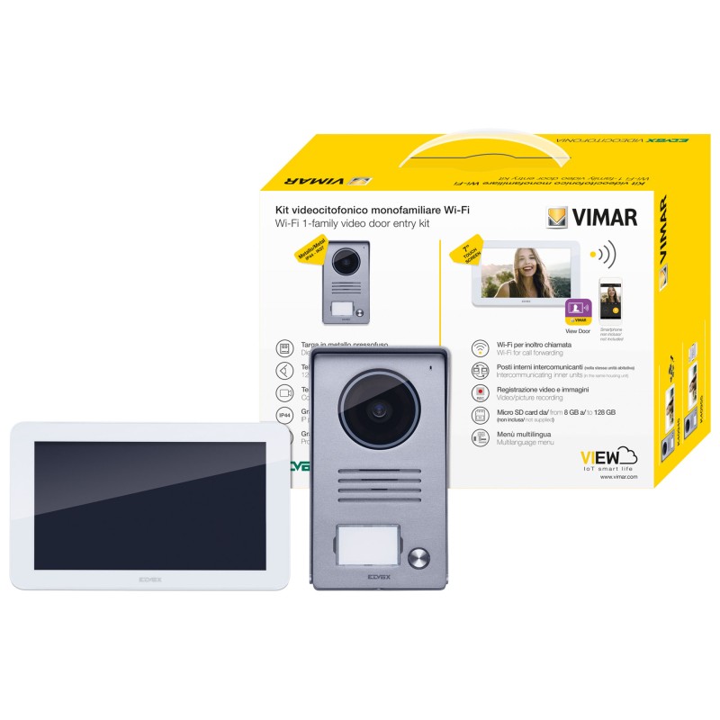 KIT VIDEO 7 POUCES TS WIFI 1F MULTIFICHE