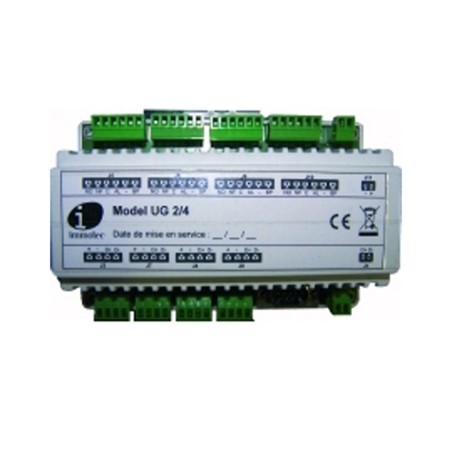 CENTRALE DE GESTION VIGIK 4 PORTES - 12 V