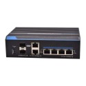 SWITCH INDUS 120W - 4×1GB/POE+ & 2×1GB (RJ45/SFP)
