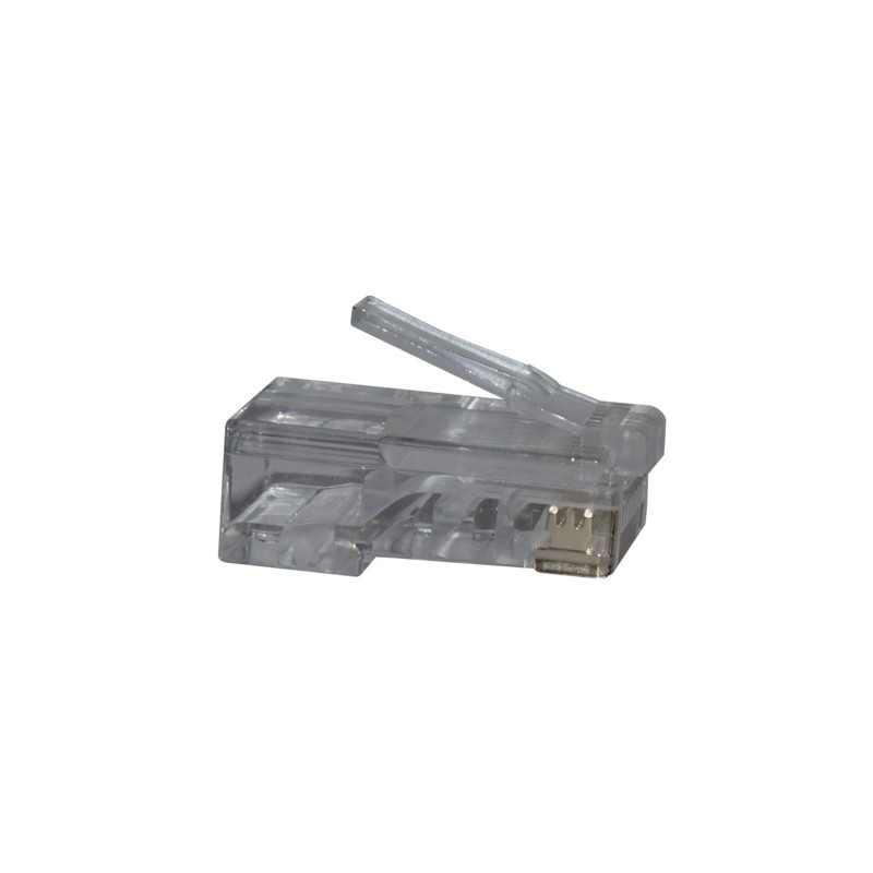 CONNECTEUR RJ45 UTP CAT6 TRAVERSANT BOITE 50 PC - FRANCOFA EURODIS