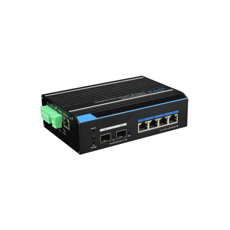 SWITCH INDUS 150W L2 - 1×1GB/POE++ & 3×1GB/POE+ & 2×SFP