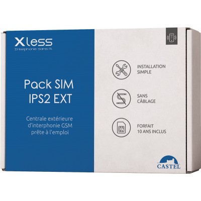 IPS2 GSM EXT ET ABONNEMENT PRE-PAYE 10 ANS