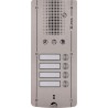 PLATINE XLESS AUDIO 4 BOUTONS D'APPEL MONTAGE ENCASTRE