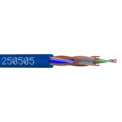 CABLE U/UTP CAT6 LSZH BLEU...