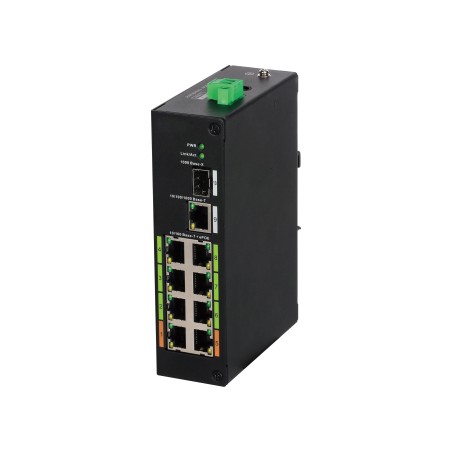 SWITCH ePOE 8 PORTS ePOE 120W RAIL DIN