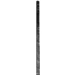 MAG 442 - Mât tubulaire en acier galvanisé. 4 m, Ø 42 mm. Epaisseur 2 mm