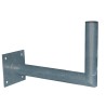 Bras coudé aluminium Ø 50 mm, déport 450 mm, hauteur 250 mm