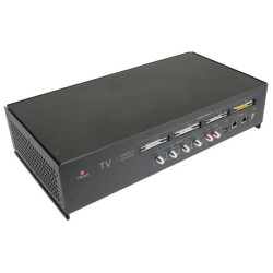 Station de tête TDcH Compact, 16 x DVB-S2 vers 16 x COFDM/QAM, 8 x CI