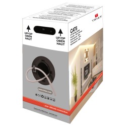 CAT 6 UTP - 305 m blanc,...