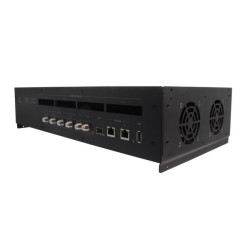 Station de tête TDcH Compact, 16 x DVB-S2 vers 16 x COFDM/QAM, 8 x CI