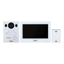KIT PORTIER VIDEO COULEUR 7\'\' TACTILE HYBRID 2 FILS / WIFI MONTAGE ENCASTRE