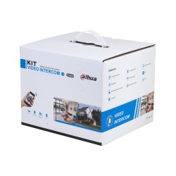 KIT PORTIER VIDEO COULEUR 7'' TACTILE HYBRID 2 FILS / WIFI MONTAGE ENCASTRE