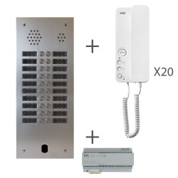 KIT AUDIO 2R 20BP 2VOICE...