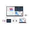 Ecran Tact. & Collaboratif 65" IPS, 4K, 350cd, USB, HDMI, RJ45, WiFi, supp. Incl