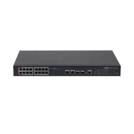 SWITCH POE/POE+ 16P 10/100 BASE-T + 2P 1000 BASE-T/SFP 190W