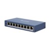 SWITCH ADMINISTRABLE SMART 8XPOE 10/100 + 1XRJ45 1G UPLINK 110W LONG RANGE 300M