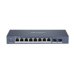 SWITCH ADMINISTRABLE SMART L2 8XPOE GIGABIT + 2XSFP 1GB UPLINK 110W RANGE 300M