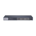 SWITCH ADMINISTRABLE SMART L2 24XPOE GIGABIT + 2XSFP 1GB UPLINK 370W RANGE 300M