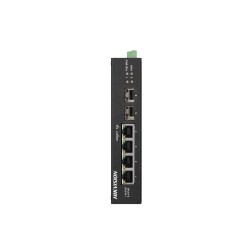 SWITCH INDUSTRIEL 4XPOE 10/100/1000MB + 2XSFP UPLINK 60W LONG RANGE 300M