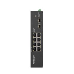 SWITCH INDUSTRIEL 8XPOE 10/100/1000MB + 2XSFP UPLINK 110W LONG RANGE 300M