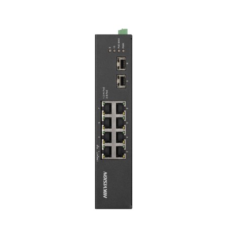 SWITCH INDUSTRIEL 8XPOE 10/100/1000MB + 2XSFP UPLINK 110W LONG RANGE 300M