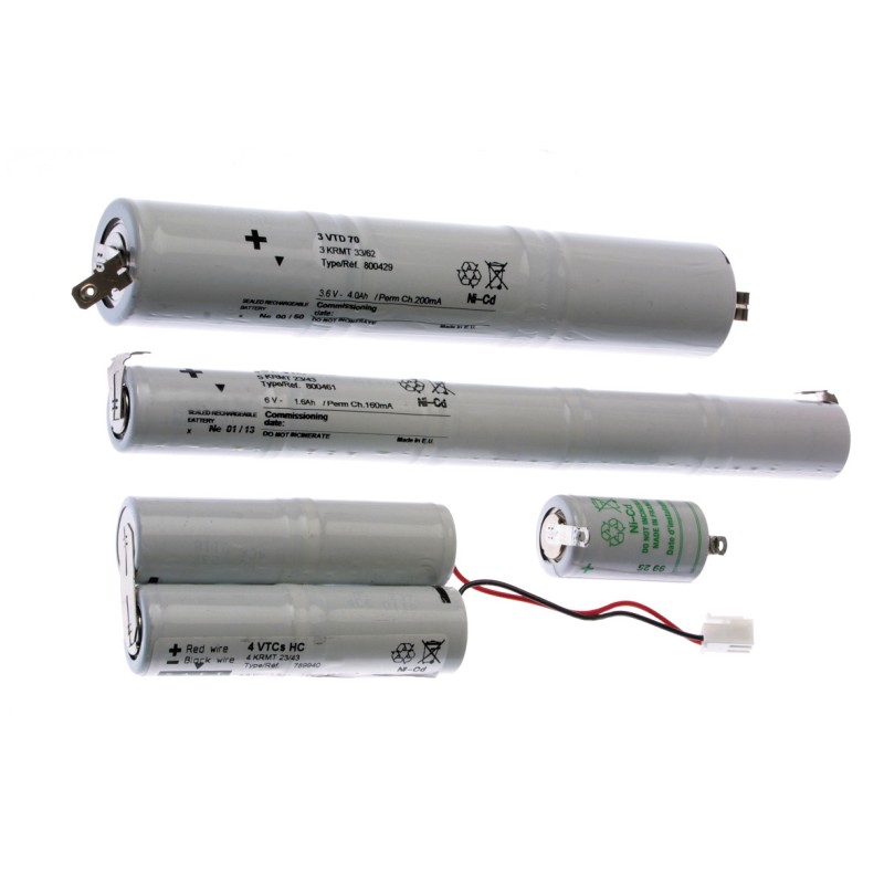 PACK ACCUS 5X1.2 V-1.5 AH