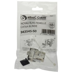 NOYAU RJ45 CAT6A FEMELLE STP
