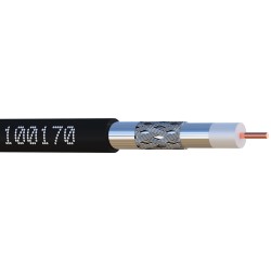 CABLE 17 PATC CLASS A - 3GHZ NOIR (100 M)