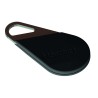 CLEF VIGIK GRAVEE SUPPORT INOX NOIRE