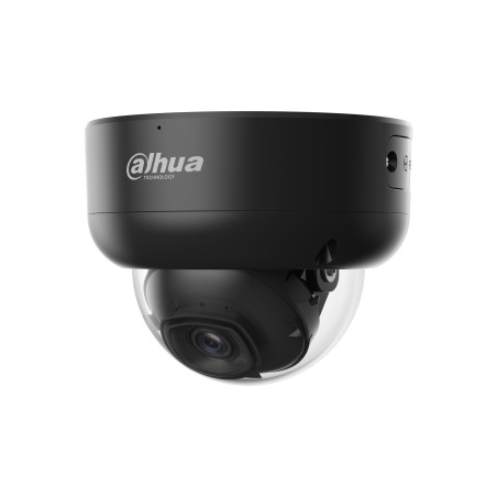MINIDOME IP NOIR 4MP FIXE 2.8MM AI WIZSENSE WDR IR 50M SD ALARM EXT IP67 POE/12V