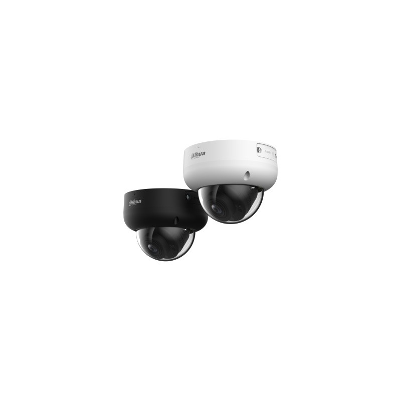 MINIDOME IP NOIR 8MP VARIFOCALE 2.7-13.5MM WIZSENSE IR40M SD ALARM IP67 POE/12V