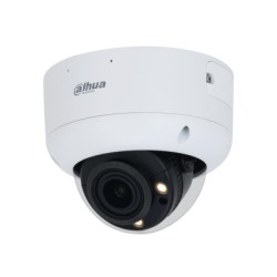 MINIDOME IP 4MP MOT 2.7-12MM FULLCOLOR 2.0 LED 40M SD ALARM AUDIO IP67 EPOE/12V