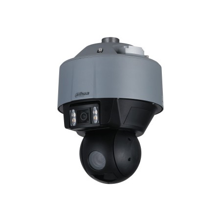 DOME DUAL PTZ IP 5X 4MP +6MM STARLIGHT AI WIZMIND IVS IR 100M IP67 HI-POE/36V